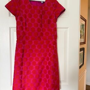 Boden Red Polka Dot Mini Dress